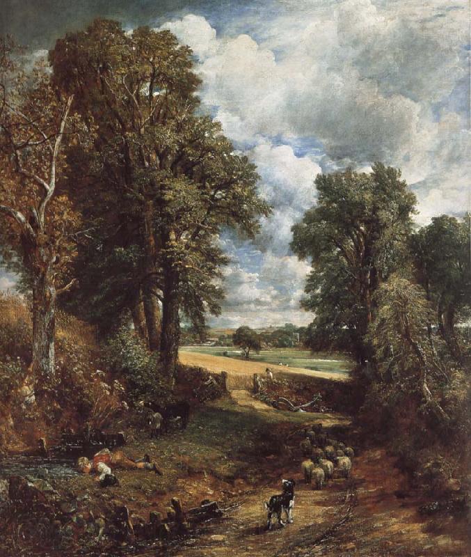 John Constable The Cornfield Norge oil painting art